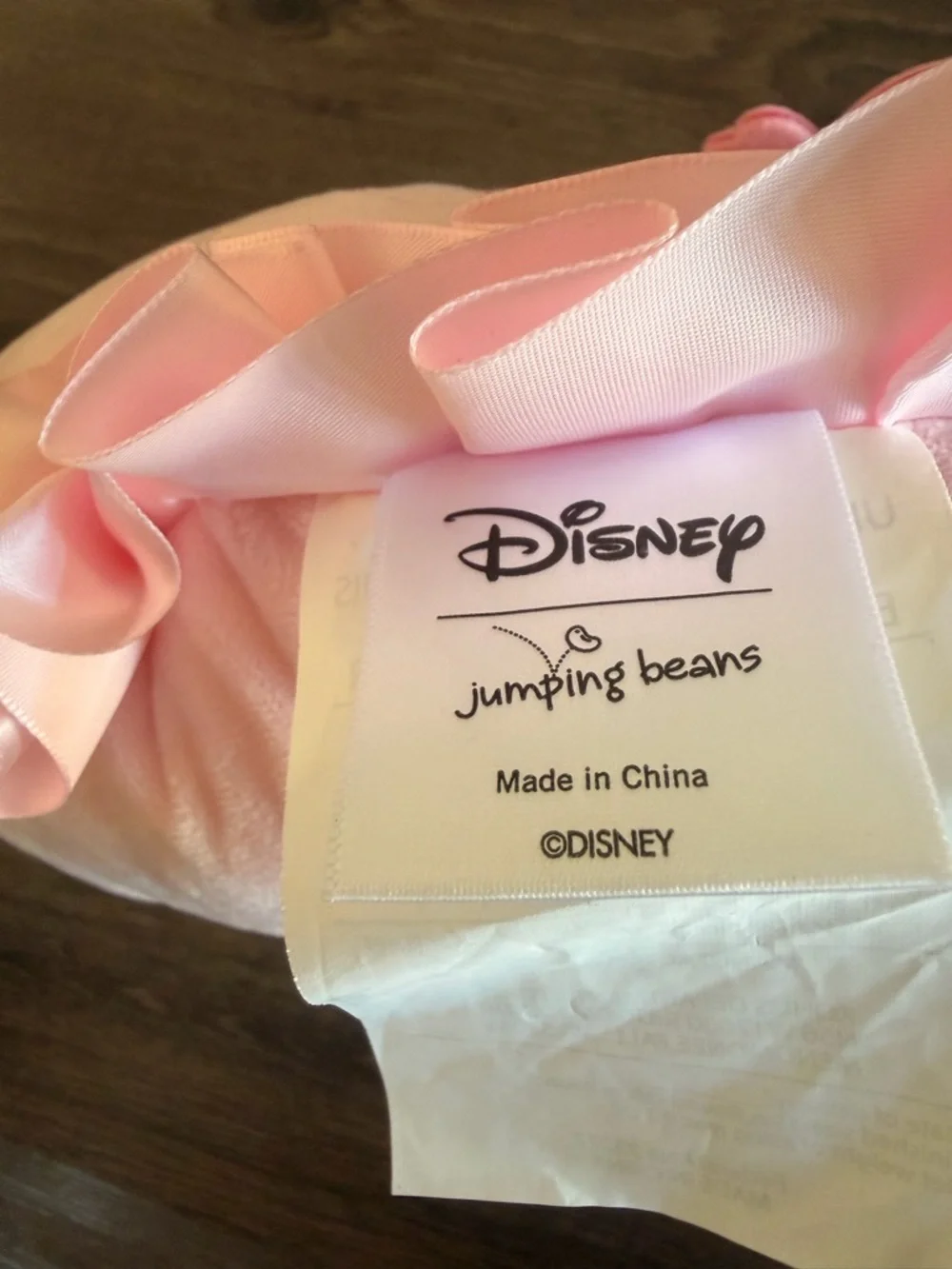 Disney Pink Round Princess Pillow with Blue Accents
